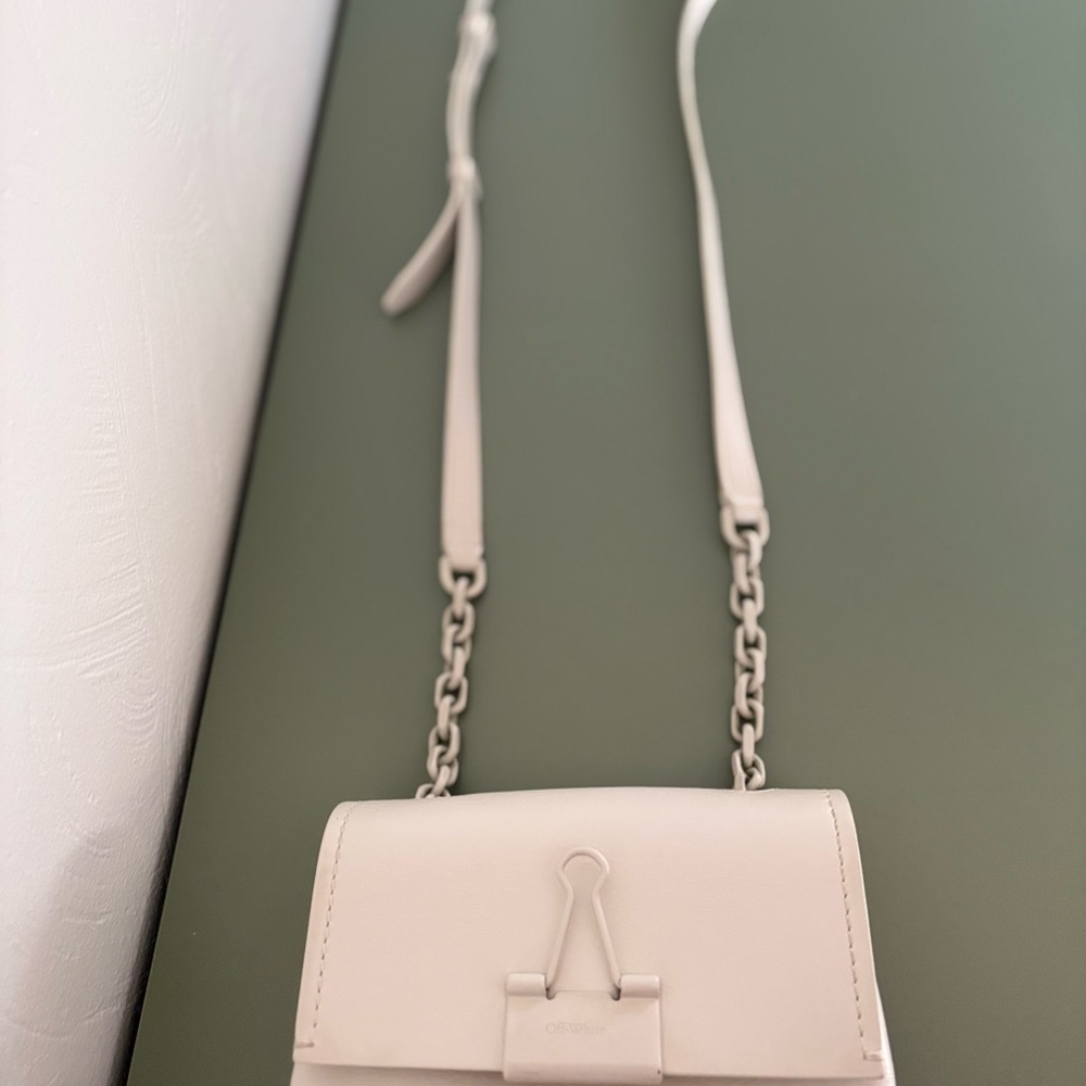 Off-White c/o Virgil Abloh Binder Clip Mini Bag - Picture 7 of 9
